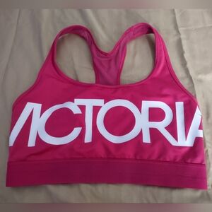Victoria Secret (Victoria Sport) Pink Racerback Sports Bra/Size Medium